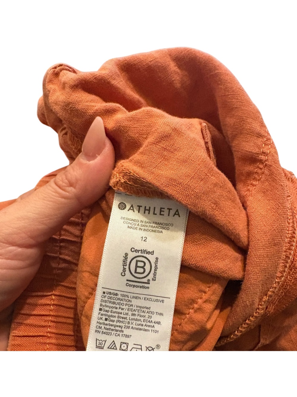 Athleta Voyager Linen Pants - Picture 13 of 13